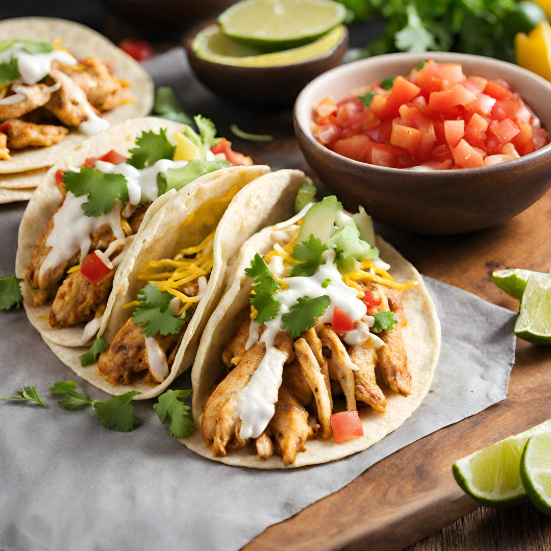 Simple Chicken Tacos